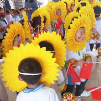 Șapcă cu floarea-soarelui și mască pentru față, design cu floarea-soarelui, vara 2021 lansare, în stoc