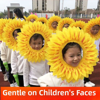 Slnečnicová pokrývka hlavy a ochranná maska na tvár, letné vydanie 2021, skladom