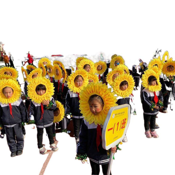 Șapcă cu floarea-soarelui și mască pentru față, design cu floarea-soarelui, vara 2021 lansare, în stoc