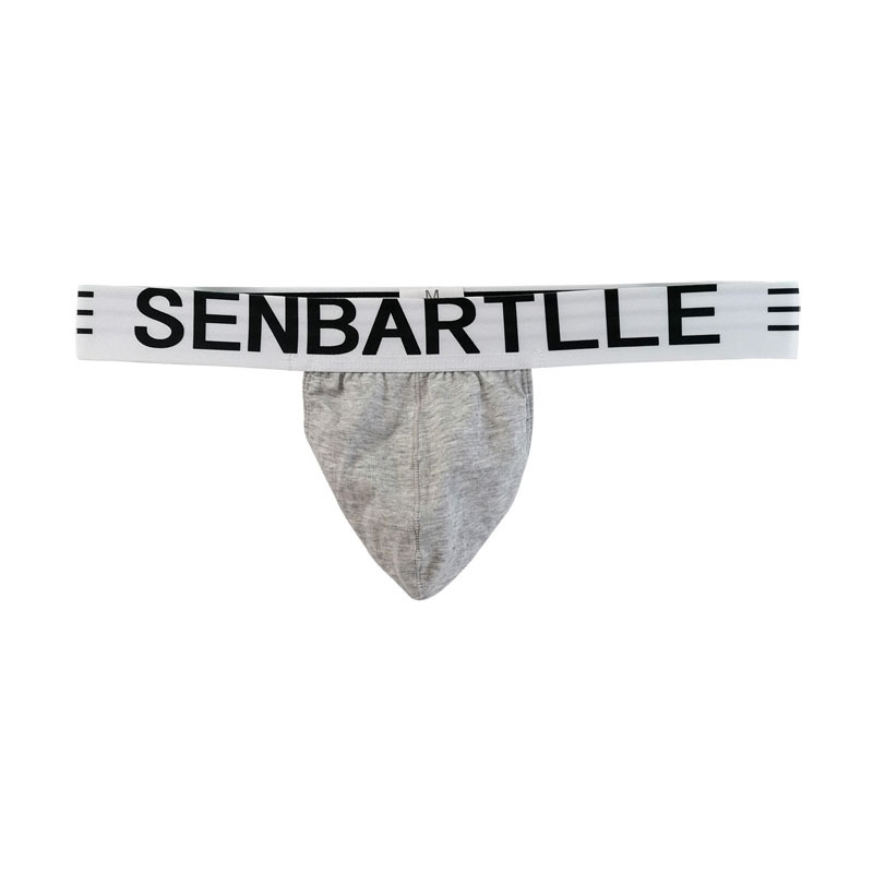 Мъжки прашки с U-образна торбичка, памук 90-95%, нисък талия, дишащи, памучна вложка