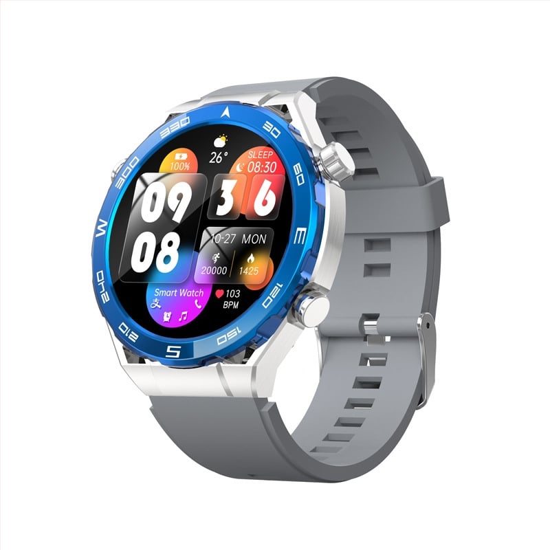 Okosóra pulzusmérés, vérnyomás-mérés, oxigén-szaturáció mérés, alvásfigyelés és Bluetooth hívások.