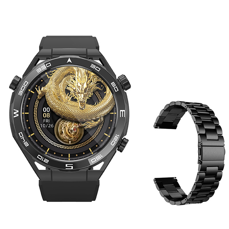 Okosóra pulzusmérés, vérnyomás-mérés, oxigén-szaturáció mérés, alvásfigyelés és Bluetooth hívások.