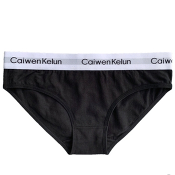 Chiloți femei din bumbac cu talie medie, respirabili, conținut de 90-95% bumbac, uni, potriviți pentru toate cele patru anotimpuri