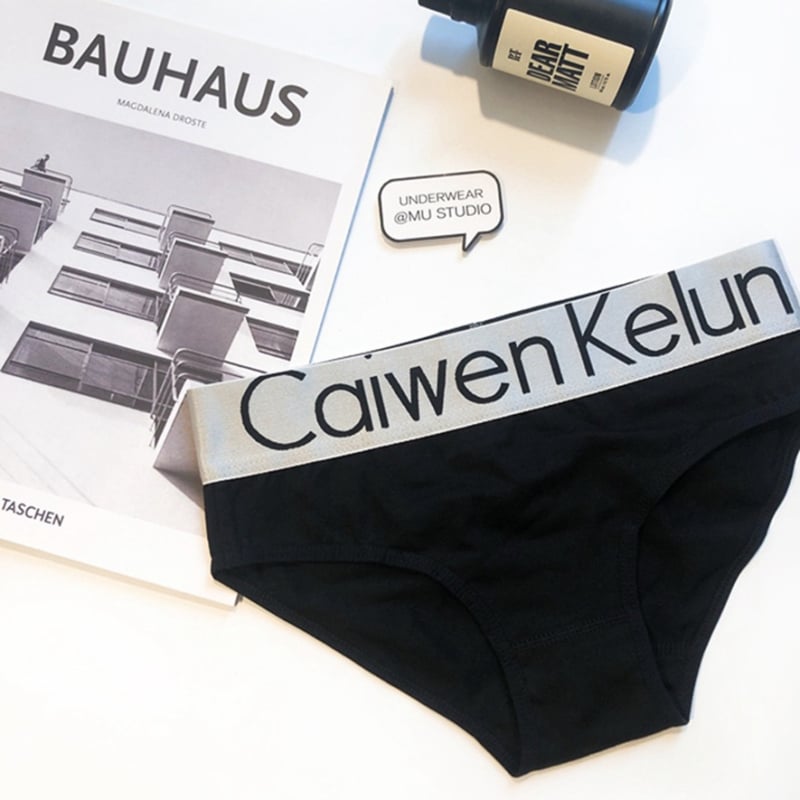 Chiloți femei din bumbac cu talie medie, respirabili, conținut de 90-95% bumbac, uni, potriviți pentru toate cele patru anotimpuri