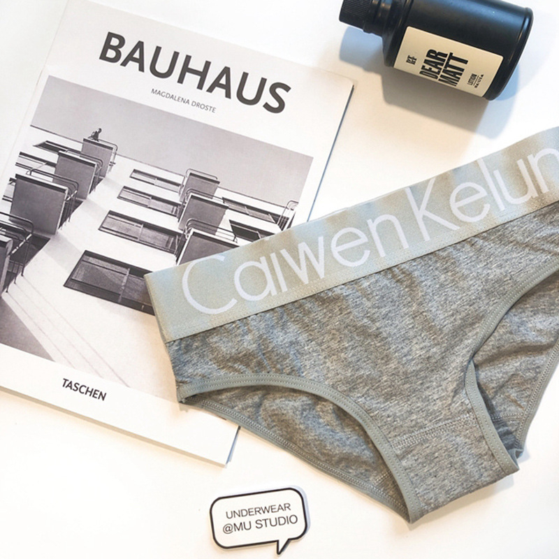 Chiloți femei din bumbac cu talie medie, respirabili, conținut de 90-95% bumbac, uni, potriviți pentru toate cele patru anotimpuri