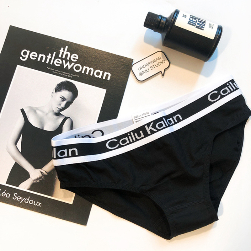 Chiloți femei din bumbac cu talie medie, respirabili, conținut de 90-95% bumbac, uni, potriviți pentru toate cele patru anotimpuri