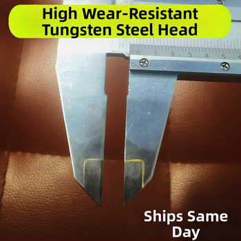 Jelölő tolómérő wolfrámötvözet fejjel és hosszú állkapcsokkal, külső és belső átmérő mérés, Vernier-skála