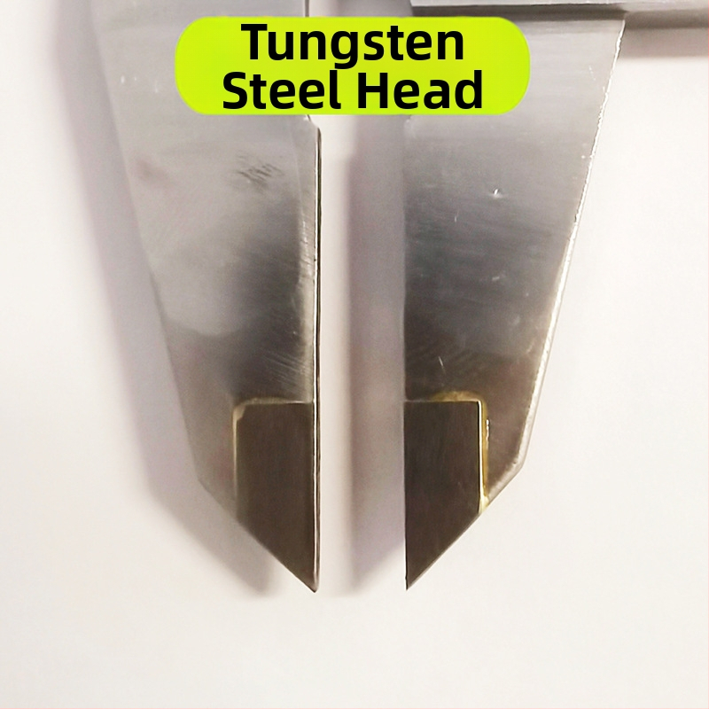 Značkovačné posuvné meradlo s hlavou z wolfrámovej zliatiny a dlhou čeľustou, meranie vonkajšieho a vnútorného priemeru, posuvná stupnica