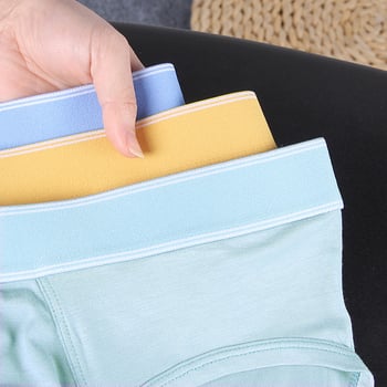 Slipuri bărbătești din modal-bumbac, respirante, fără cusături, talie medie; căptușeală inghinală 90–95% bumbac