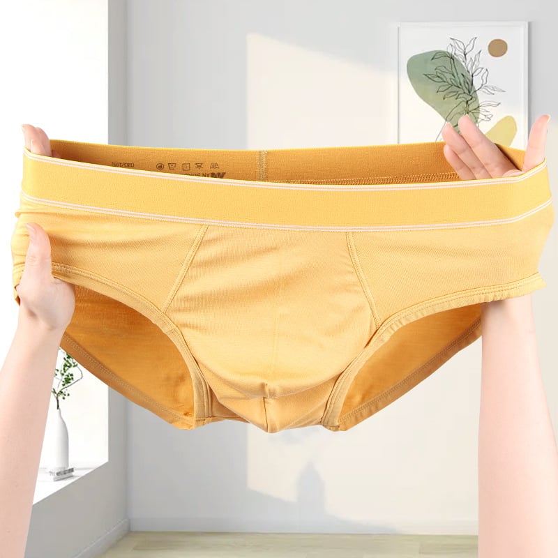 Slipuri bărbătești din modal-bumbac, respirante, fără cusături, talie medie; căptușeală inghinală 90–95% bumbac