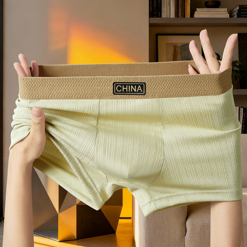 Ανδρικά μποξεράκια, διαπνέοντα και αντιβακτηριακά, από πολυεστερική ίνα, πλεκτό ύφασμα, μεσαίας μέσης.