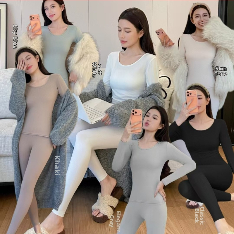 Pagrindinis terminis sluoksnis moterims rudens–žiemos sezonai, be siūlių ir siaurai prigludęs siluetas, 75% poliesteris, 25% akrilas, vieno sluoksnio, vidutinė šiluma