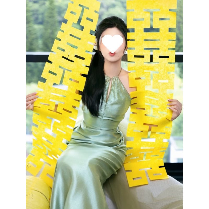 Decorațiune de nuntă cu simbolul Fericirii Duble pe placă KT, lipici inclus, recuzită foto pentru mireasă și fundalul camerei de nuntă.