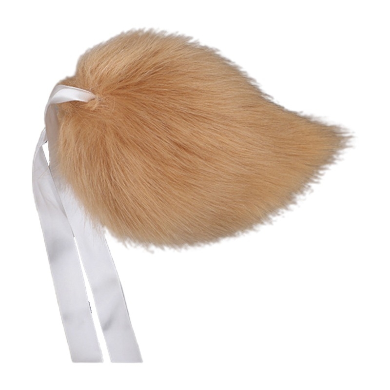 Coadă de iepure din pluș, prop pentru Halloween cosplay și reprezentații live, moale și drăguță, lansare primăvara 2023