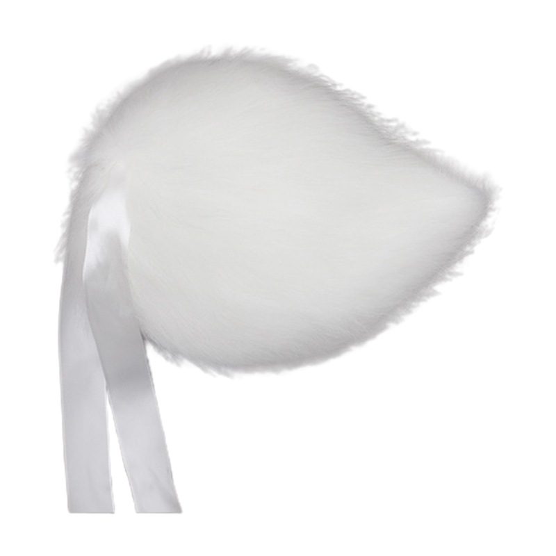 Coadă de iepure din pluș, prop pentru Halloween cosplay și reprezentații live, moale și drăguță, lansare primăvara 2023