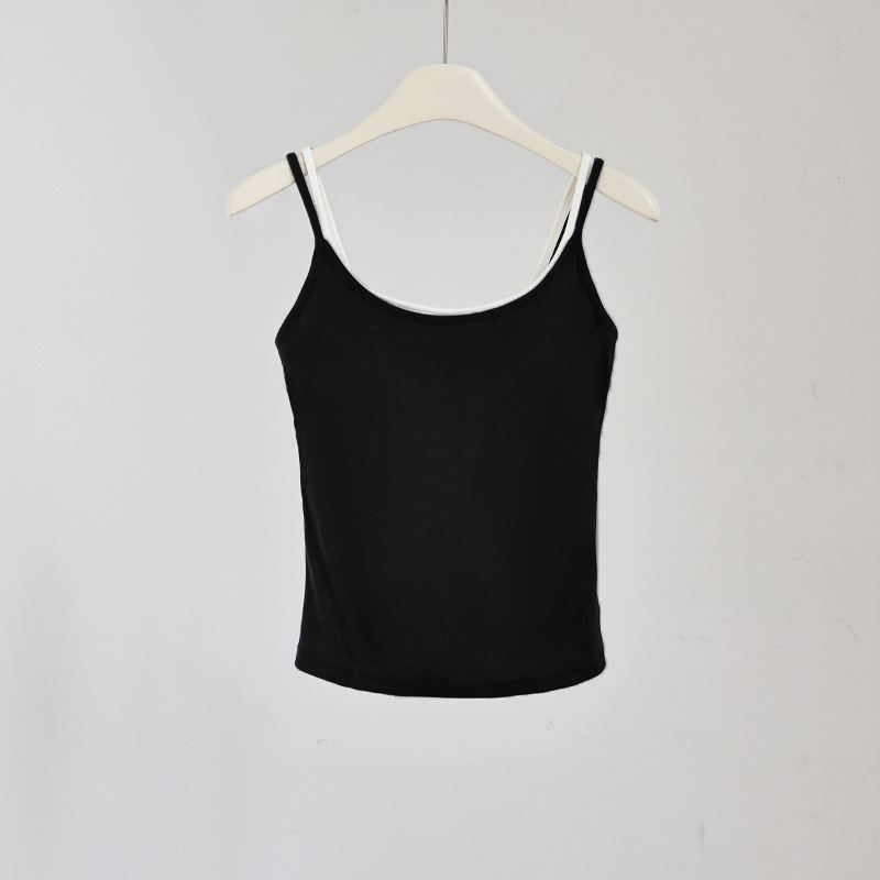 Vestă pentru femei din amestec de lână, cu căptușeală pentru bust – Slim Fit, elasticitate mare, bretele duble, fără mâneci, sezon toamnă-iarnă 2025