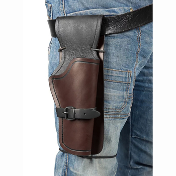 Holster pentru revolver pentru cosplay, design medieval retro-punk occidental, recuzită pentru Halloween (Brand: Altul; În stoc; Adulți; Primăvara 2025)