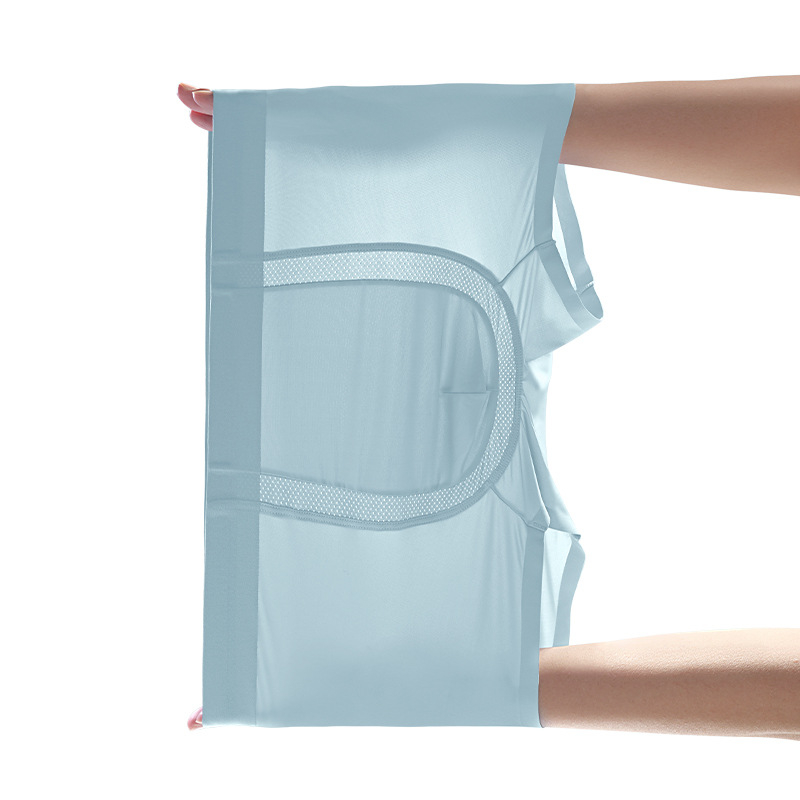 Muške bokserice | Najlon Ice-Silk mreža, brzo sušenje, prozračnost | Srednji pojas, jednostavno tkanje