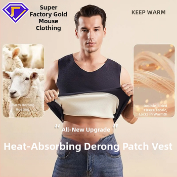 Unisex terminė liemenė su fliso pamušalu, storesniu audiniu ir plėštele – poliesterio pluoštas