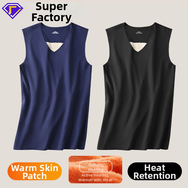 Unisex terminė liemenė su fliso pamušalu, storesniu audiniu ir plėštele – poliesterio pluoštas