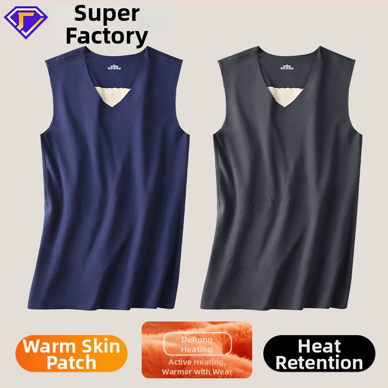 Unisex terminė liemenė su fliso pamušalu, storesniu audiniu ir plėštele – poliesterio pluoštas