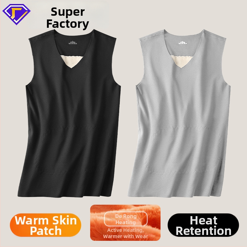 Unisex terminė liemenė su fliso pamušalu, storesniu audiniu ir plėštele – poliesterio pluoštas