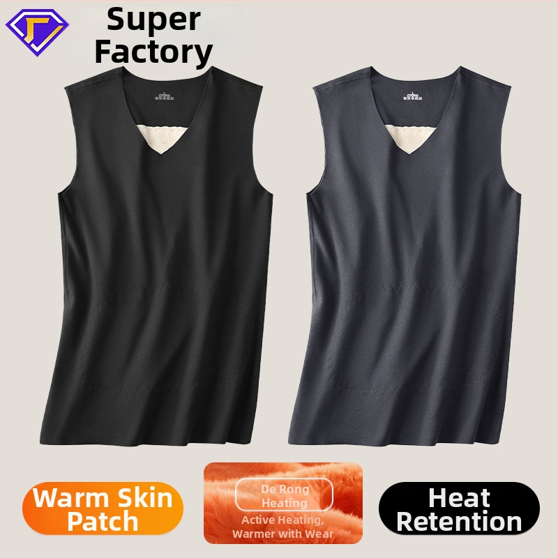 Unisex terminė liemenė su fliso pamušalu, storesniu audiniu ir plėštele – poliesterio pluoštas