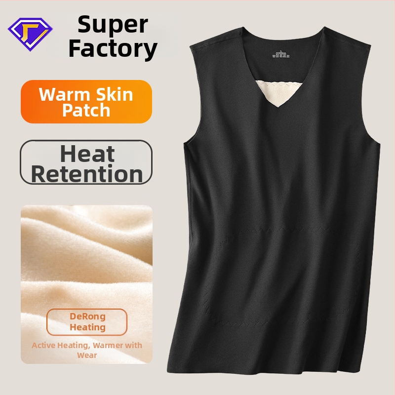 Unisex terminė liemenė su fliso pamušalu, storesniu audiniu ir plėštele – poliesterio pluoštas