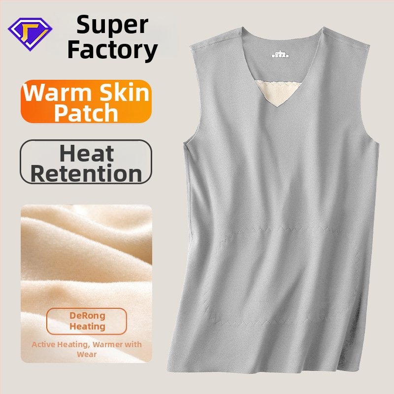 Unisex terminė liemenė su fliso pamušalu, storesniu audiniu ir plėštele – poliesterio pluoštas