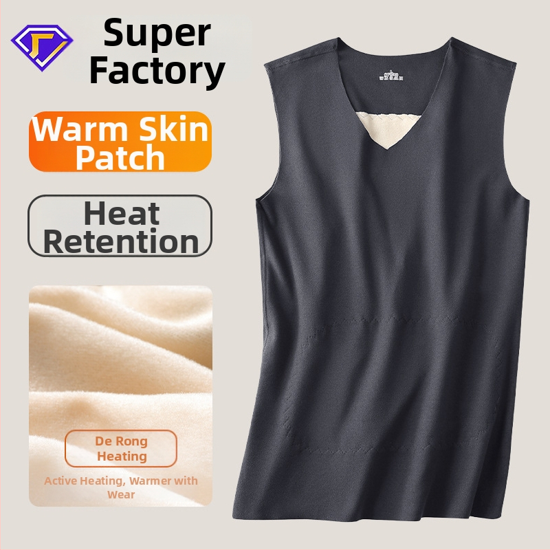 Unisex terminė liemenė su fliso pamušalu, storesniu audiniu ir plėštele – poliesterio pluoštas