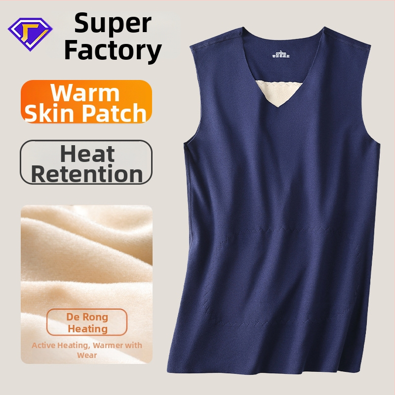 Unisex terminė liemenė su fliso pamušalu, storesniu audiniu ir plėštele – poliesterio pluoštas