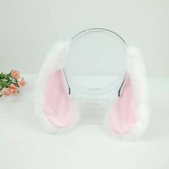 Bandă de păr din pluș pentru cosplay cu urechi de iepure atârnate și design de urechi de câine — Cod 005, pentru copii, Primăvara 2025