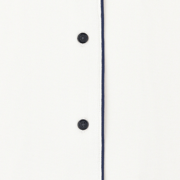 Японски стил модал-памучен пижамен комплект за жена и мъж – 54% модал, 39% памук, 7% еластан; средно тегло 161–180 g/m²; лапово яка, дълги ръкави, панталони; домашно облекло за всички сезони