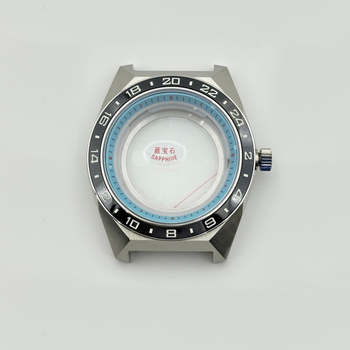 Θήκη μηχανικού ρολογιού με ζαφειρένιο γυαλί και NH35 κίνηση, συσκευασία 1 τεμάχιο, κυκλοφορία καλοκαίρι 2025