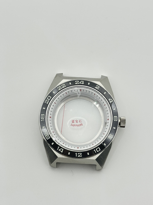 Θήκη μηχανικού ρολογιού με ζαφειρένιο γυαλί και NH35 κίνηση, συσκευασία 1 τεμάχιο, κυκλοφορία καλοκαίρι 2025