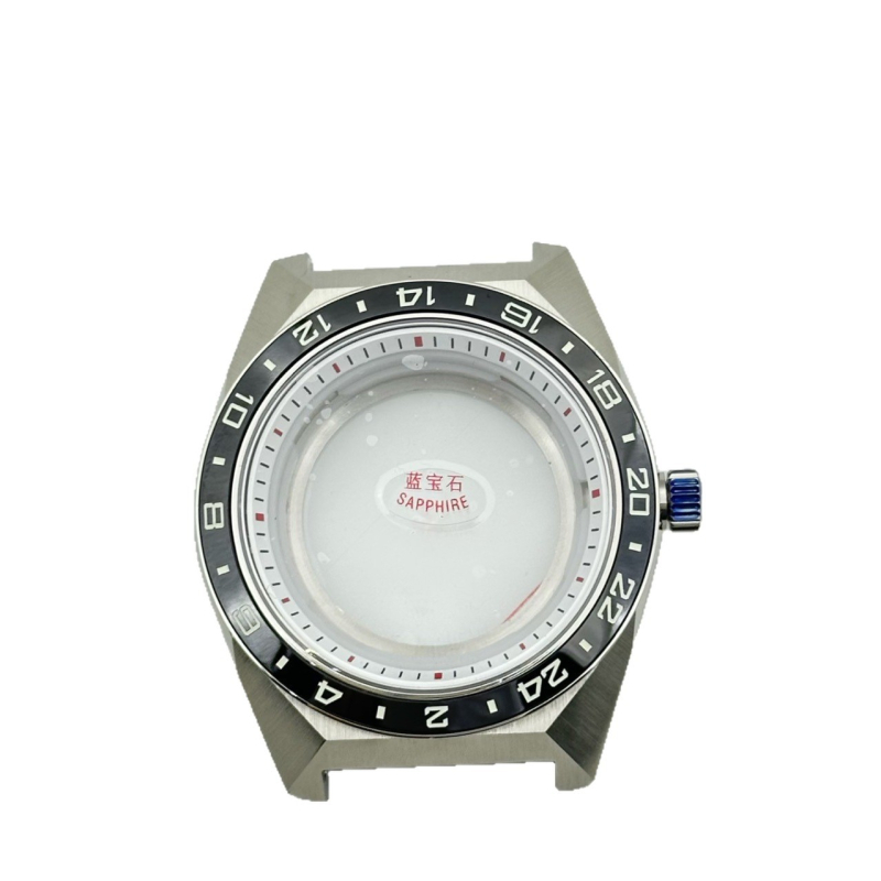 Θήκη μηχανικού ρολογιού με ζαφειρένιο γυαλί και NH35 κίνηση, συσκευασία 1 τεμάχιο, κυκλοφορία καλοκαίρι 2025