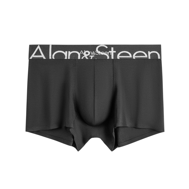 Férfi pamut boxerek, varrás nélküli, lélegző, középmagas derekú, 95–100% pamut, minden évszakra