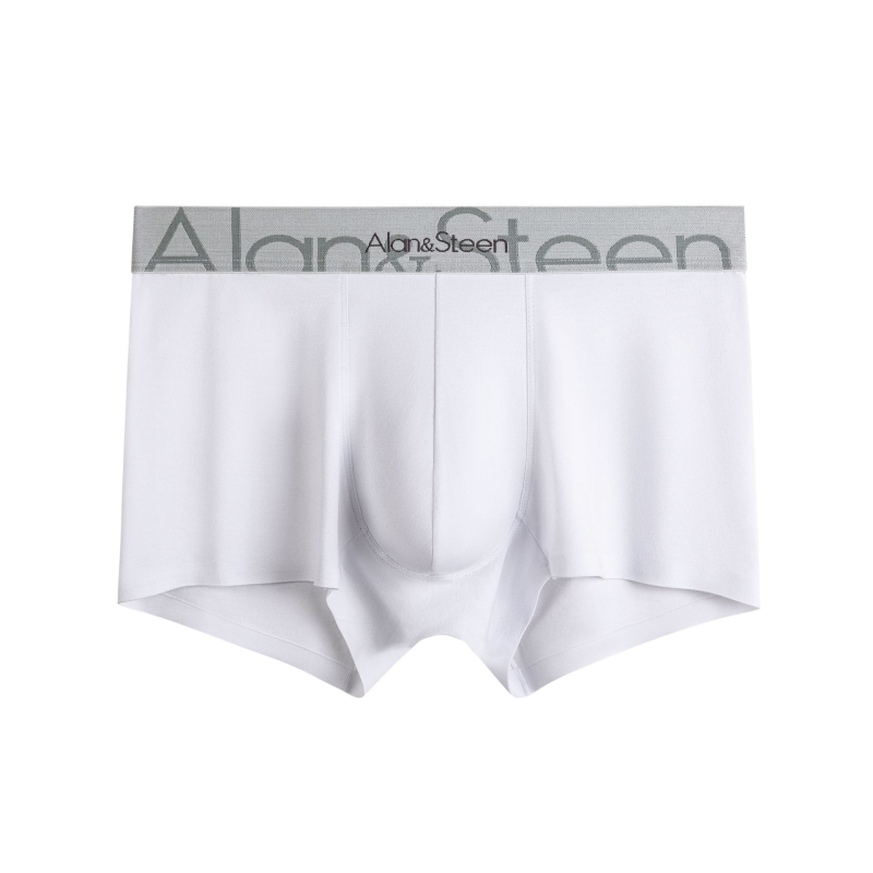 Férfi pamut boxerek, varrás nélküli, lélegző, középmagas derekú, 95–100% pamut, minden évszakra