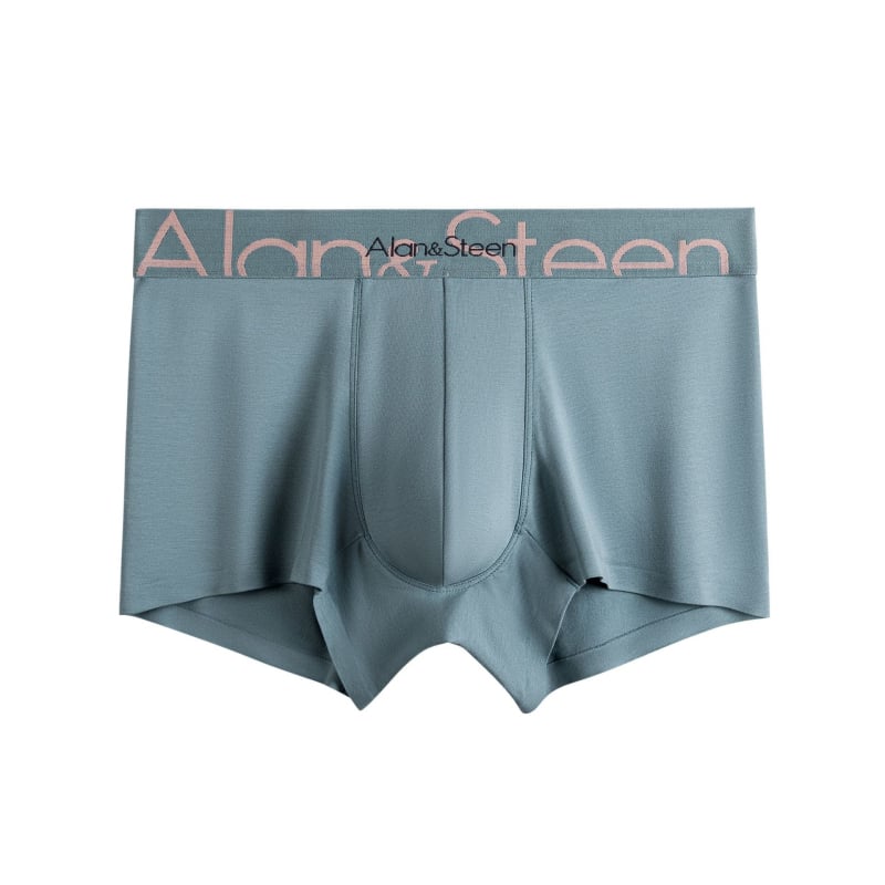 Férfi pamut boxerek, varrás nélküli, lélegző, középmagas derekú, 95–100% pamut, minden évszakra