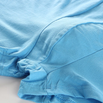 Férfi pamut alsónemű, magas derekú, lélegző, 100% pamut ágyéki bélés, egyszínű mintázat, középkorú és idősebb férfiaknak