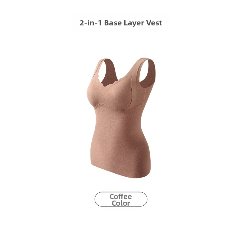 Moteriška šiluminė liemenė, poliesteris (90–95%), V formos kaklas, su įdėklu krūties pagalvė, vieno sluoksnio, 251–300 g/m²