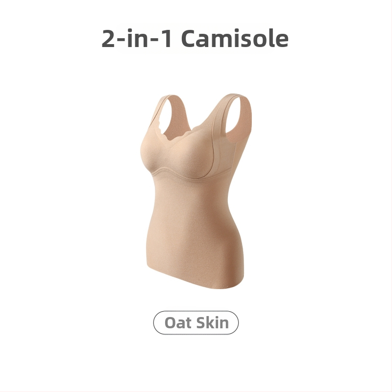 Moteriška šiluminė liemenė, poliesteris (90–95%), V formos kaklas, su įdėklu krūties pagalvė, vieno sluoksnio, 251–300 g/m²