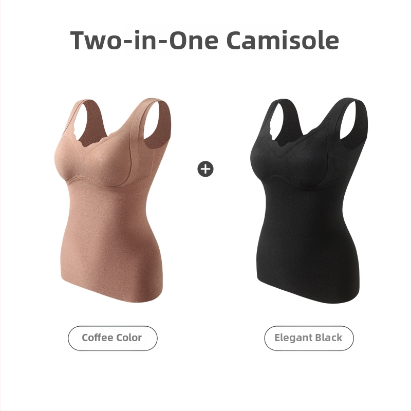 Moteriška šiluminė liemenė, poliesteris (90–95%), V formos kaklas, su įdėklu krūties pagalvė, vieno sluoksnio, 251–300 g/m²