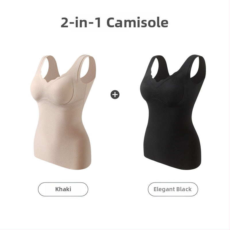 Moteriška šiluminė liemenė, poliesteris (90–95%), V formos kaklas, su įdėklu krūties pagalvė, vieno sluoksnio, 251–300 g/m²