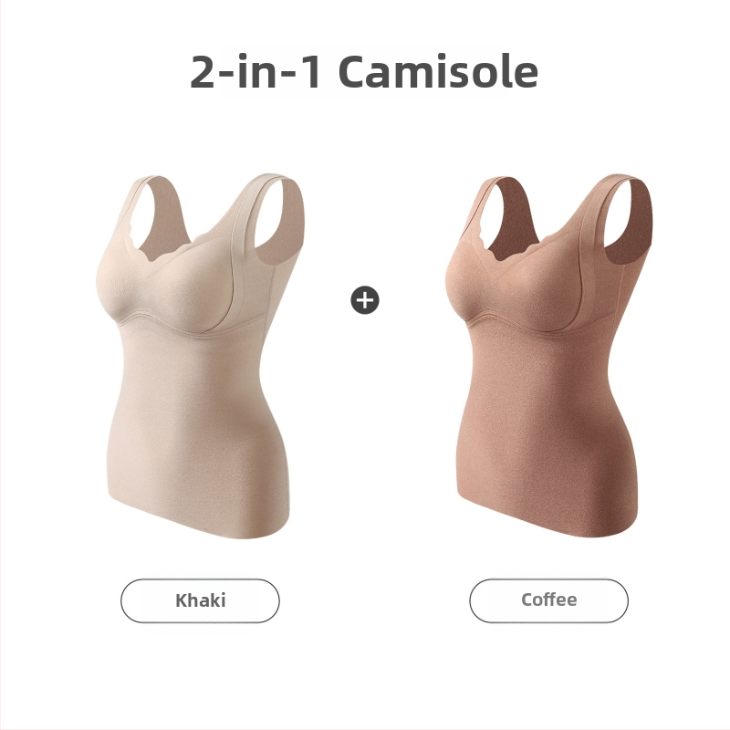 Moteriška šiluminė liemenė, poliesteris (90–95%), V formos kaklas, su įdėklu krūties pagalvė, vieno sluoksnio, 251–300 g/m²