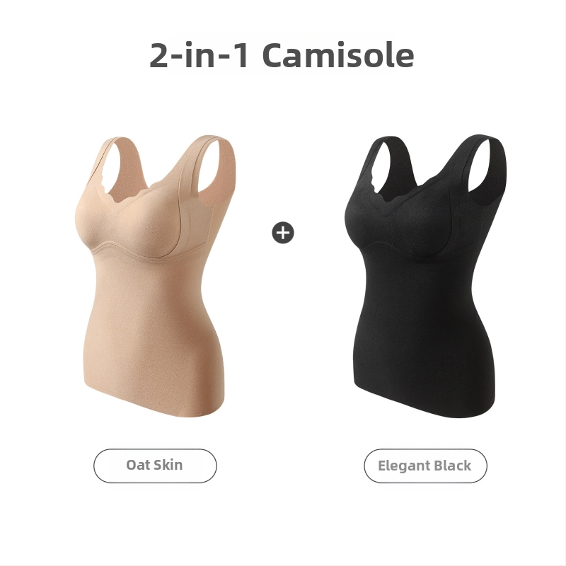 Moteriška šiluminė liemenė, poliesteris (90–95%), V formos kaklas, su įdėklu krūties pagalvė, vieno sluoksnio, 251–300 g/m²