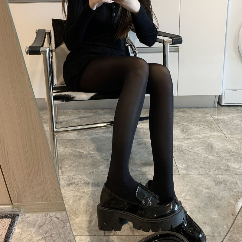 Velur 80D pantyhose, jednobojne, protuklizne, upijanje znoja, srednja debljina