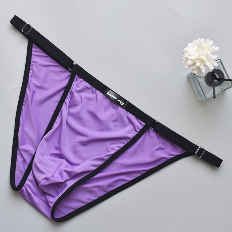 Férfi brief ice silk anyagból, 40-count, 31–40D szál, lélegző