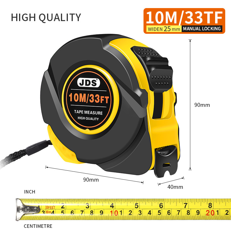 Μετρητής ταινίας Golden Kangaroo με προστασία από πτώσεις και παχύ σκληρό περίβλημα