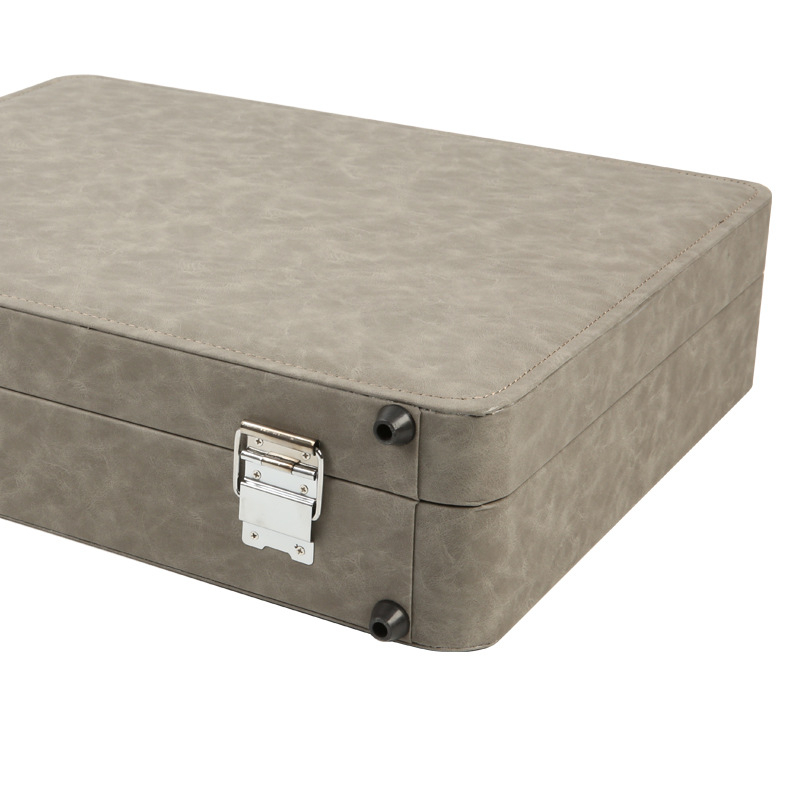 Prilagođena kutija alata od aluminijske legure sa pločom od kože-papira i aluminijskim okvirom za zaštitni transport i izlaganje alata; Specifikacije: Materijal aluminijska legura; Panel koža-papir; Okvir aluminij; Površina ispis; Prilagodba dostupna